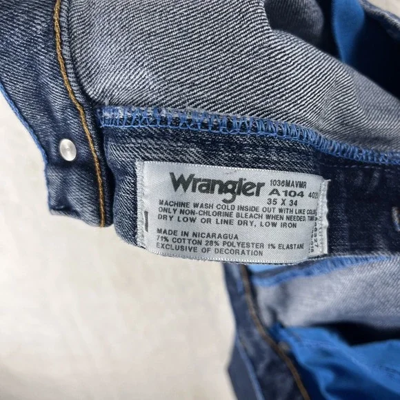 Wrangler  Slim fit straight leg 36x34 - Picture 5 of 5